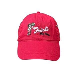 Frisch’s Big Boy Hat Baseball Cap Employee Uniform Crew